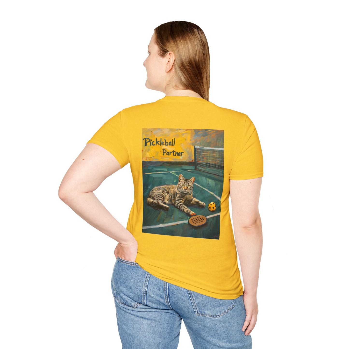 Classic Pickleball Partner Comfort Tee – Unisex Soft-Style