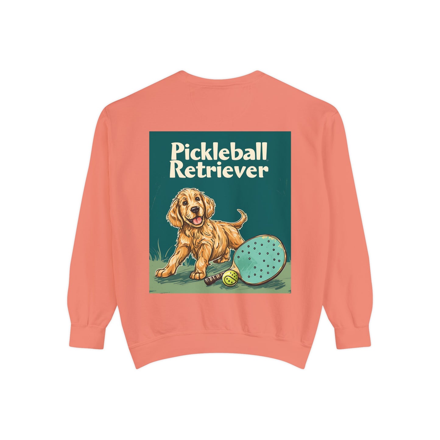 Classic Pickleball Retriever – Unisex Cozy Pickleball Sweatshirt