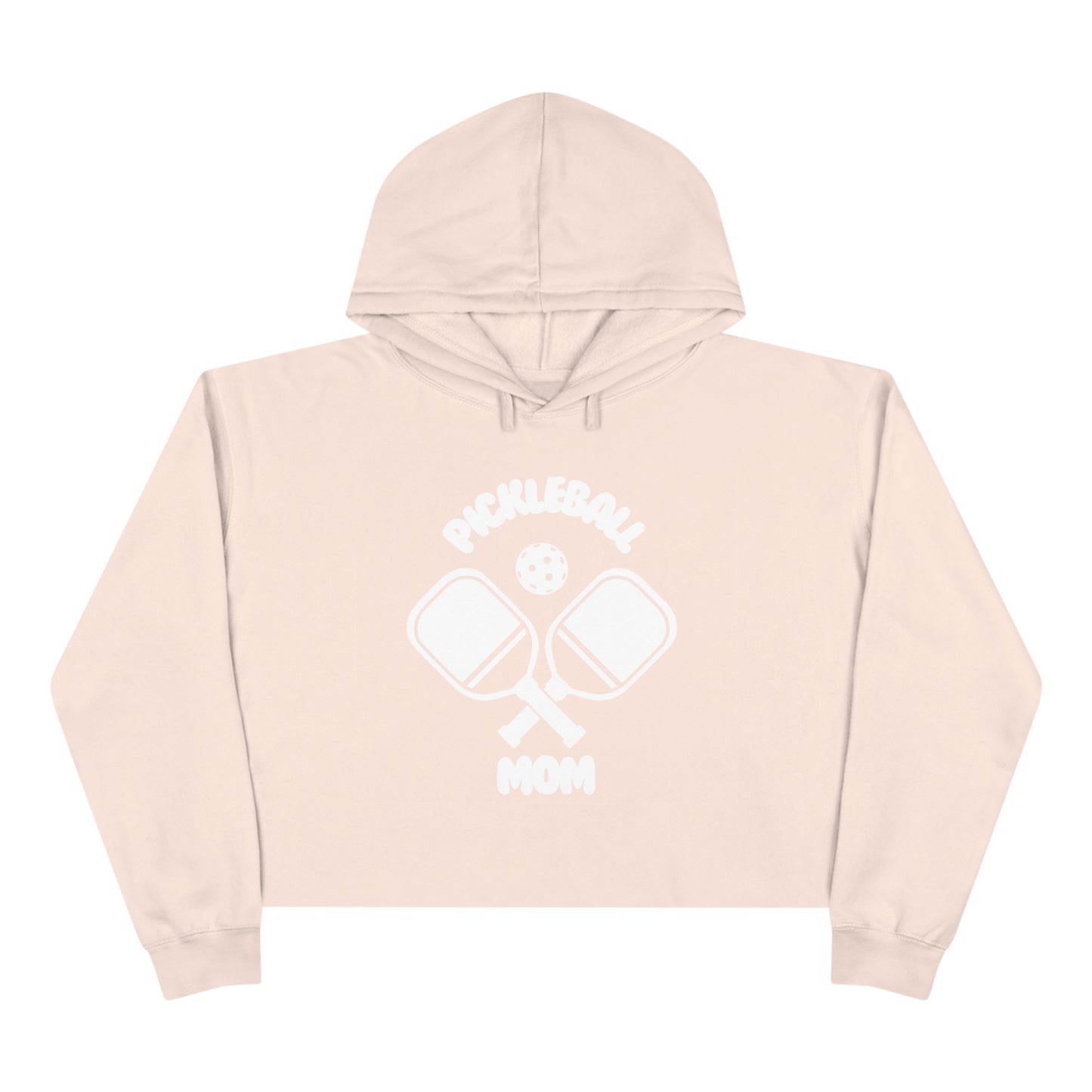 Pickleball Mom: Champion Crop Hoodie
