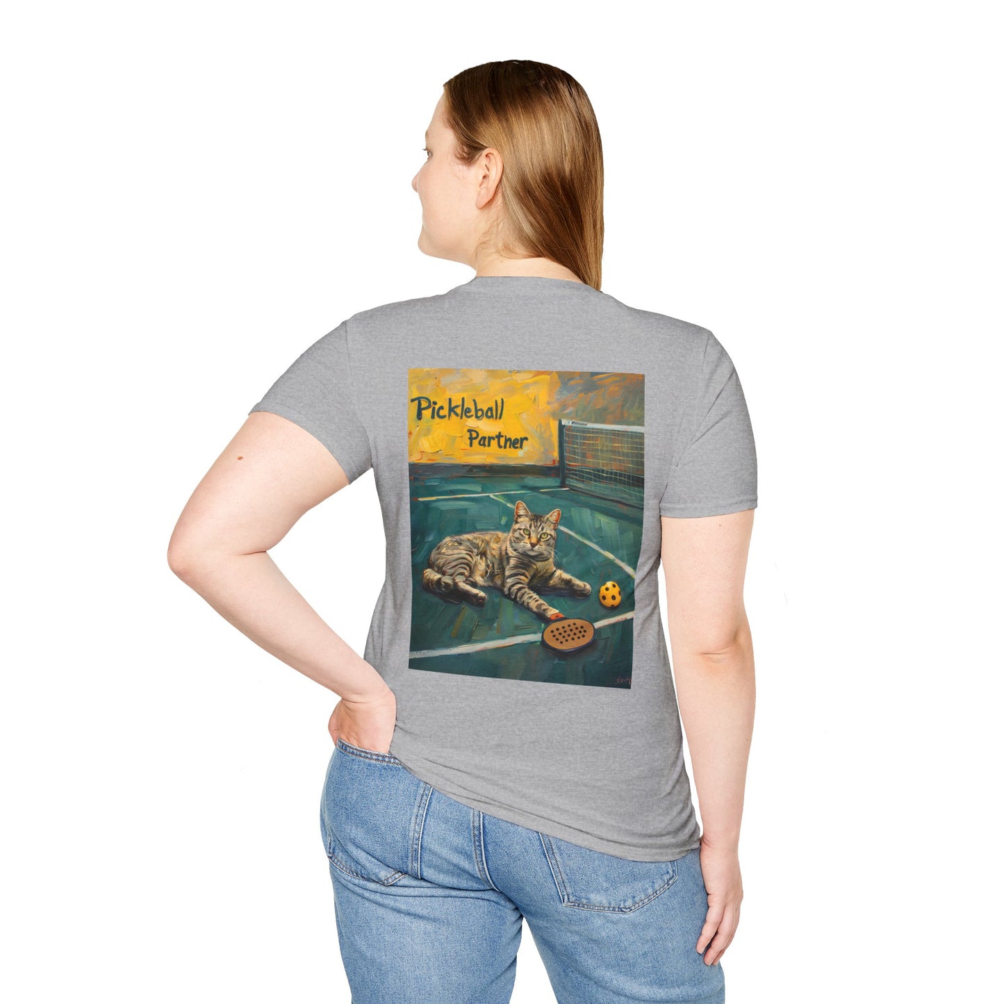 Classic Pickleball Partner Comfort Tee – Unisex Soft-Style