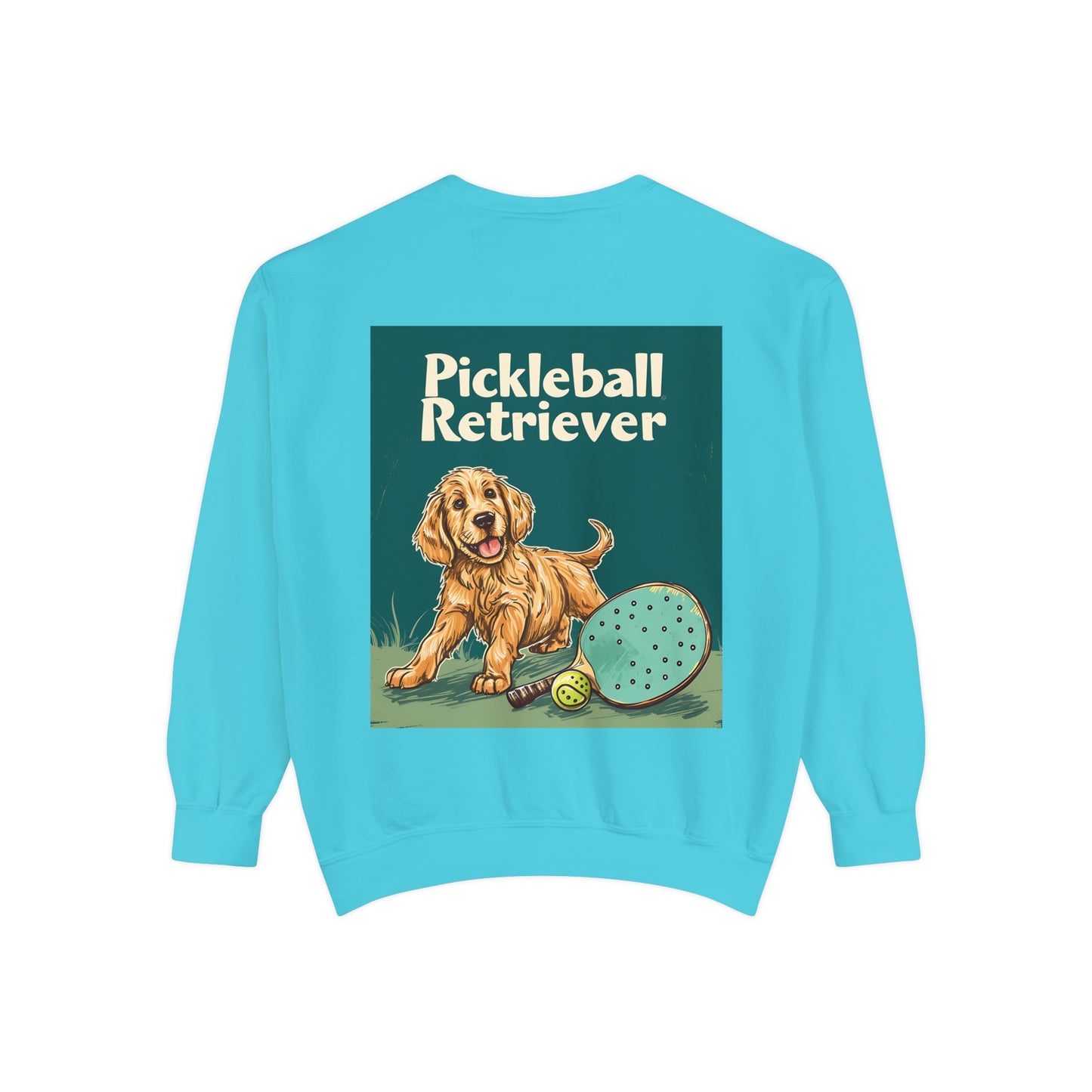 Classic Pickleball Retriever – Unisex Cozy Pickleball Sweatshirt