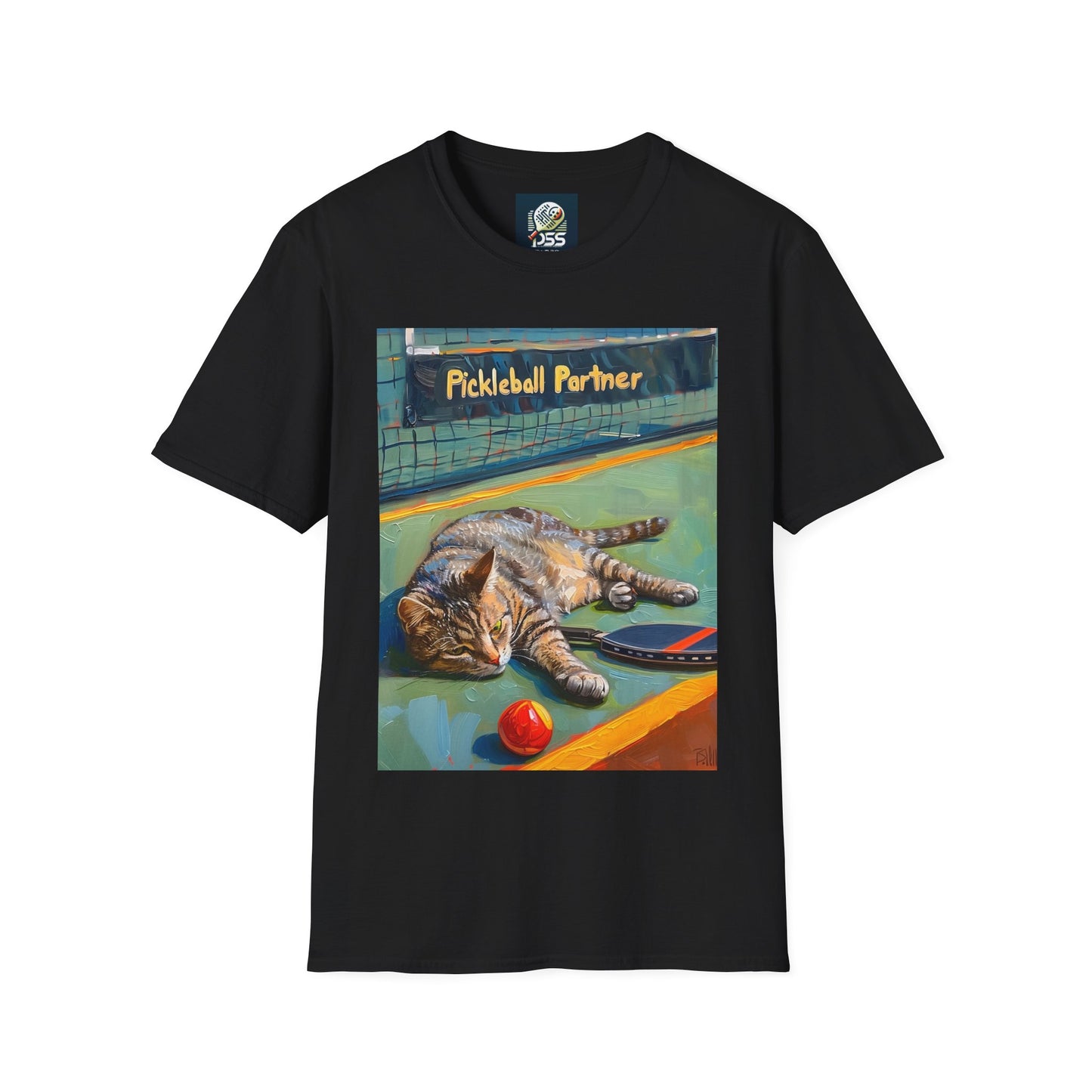 Cats & Courts Comfort Tee – Unisex Soft-Style
