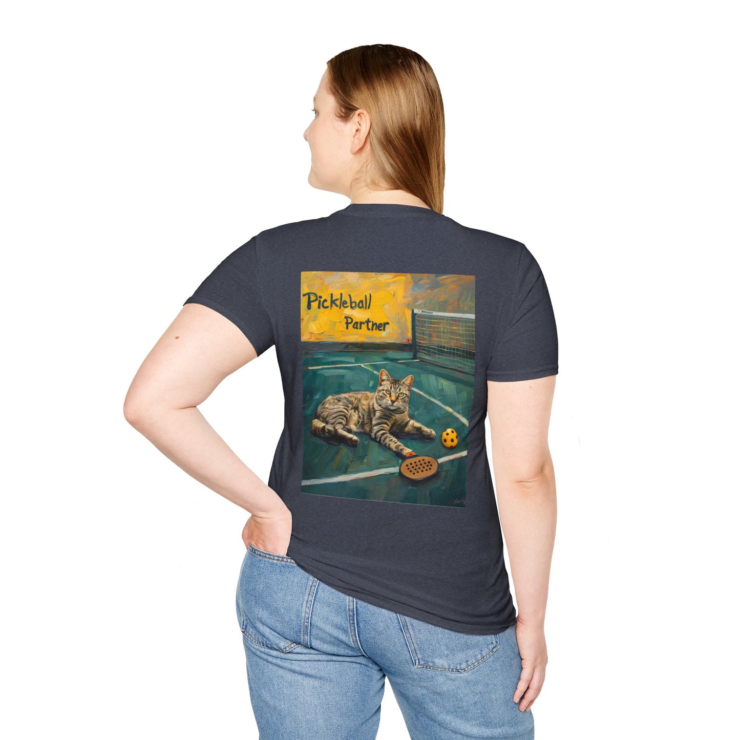 Classic Pickleball Partner Comfort Tee – Unisex Soft-Style