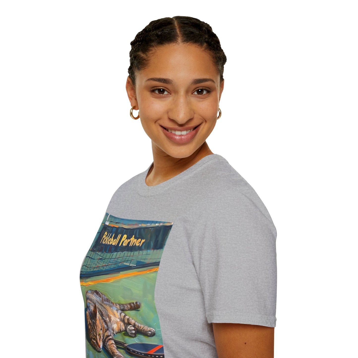 Cats & Courts Comfort Tee – Unisex Soft-Style