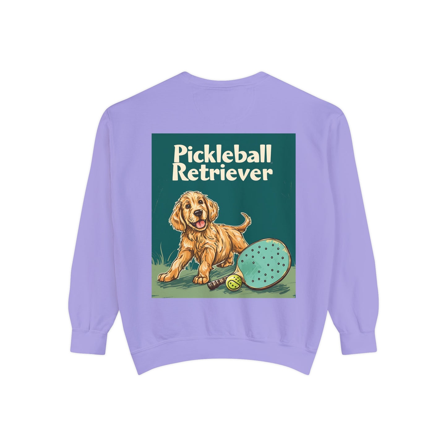 Classic Pickleball Retriever – Unisex Cozy Pickleball Sweatshirt