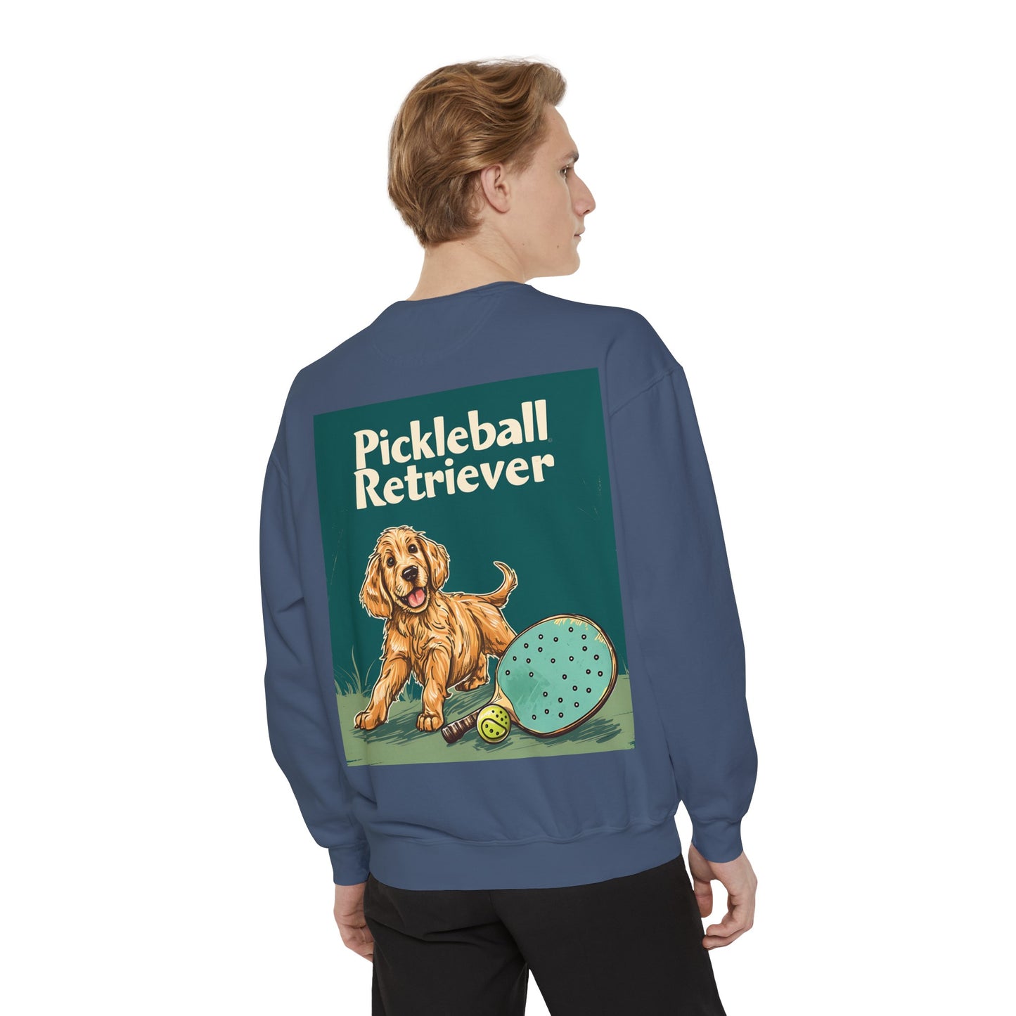 Classic Pickleball Retriever – Unisex Cozy Pickleball Sweatshirt