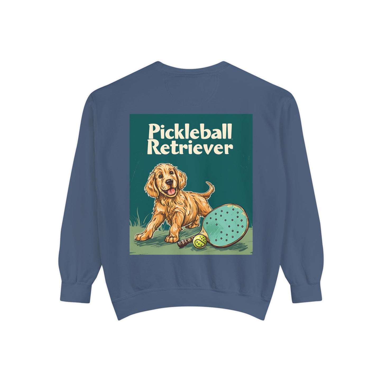 Classic Pickleball Retriever – Unisex Cozy Pickleball Sweatshirt