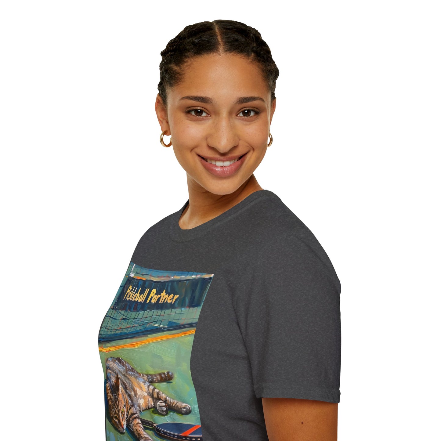 Cats & Courts Comfort Tee – Unisex Soft-Style