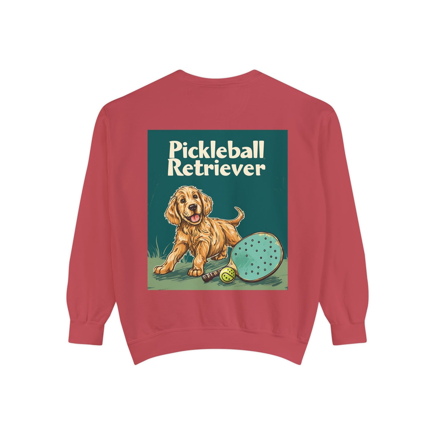 Classic Pickleball Retriever – Unisex Cozy Pickleball Sweatshirt