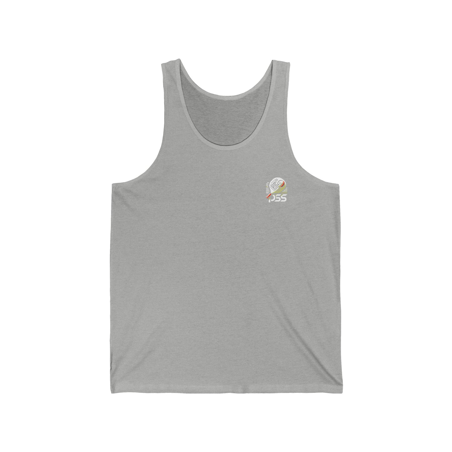 Classic Pickleball and Horses Unisex Jersey Tank