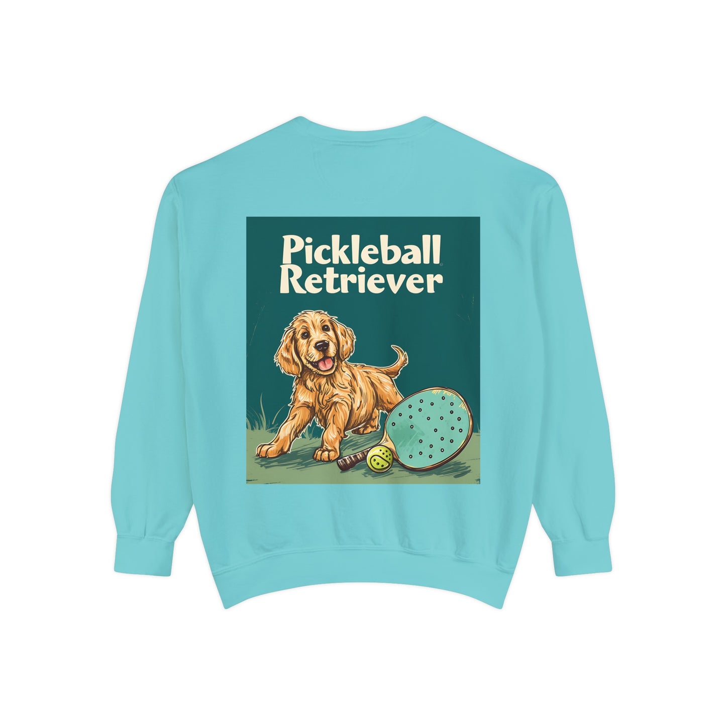 Classic Pickleball Retriever – Unisex Cozy Pickleball Sweatshirt