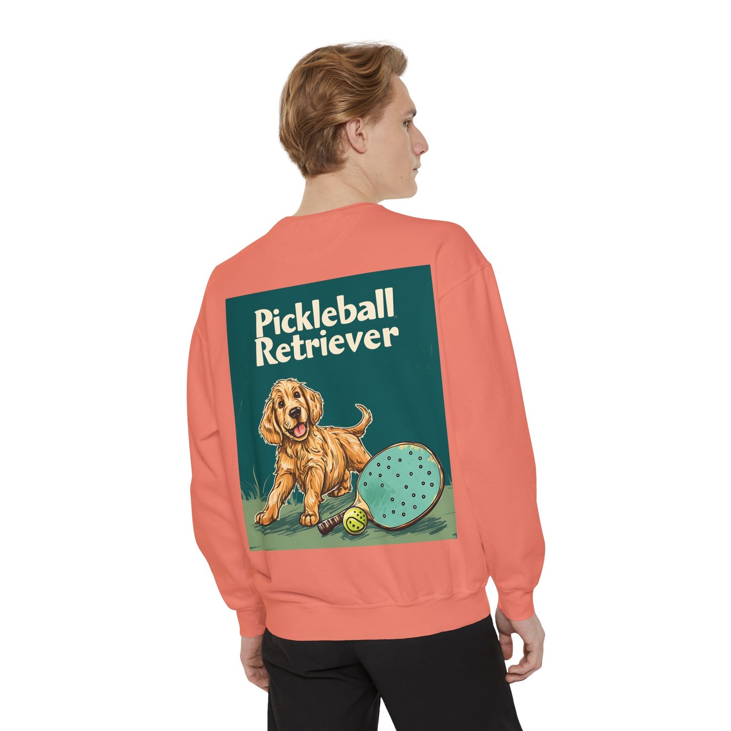 Classic Pickleball Retriever – Unisex Cozy Pickleball Sweatshirt