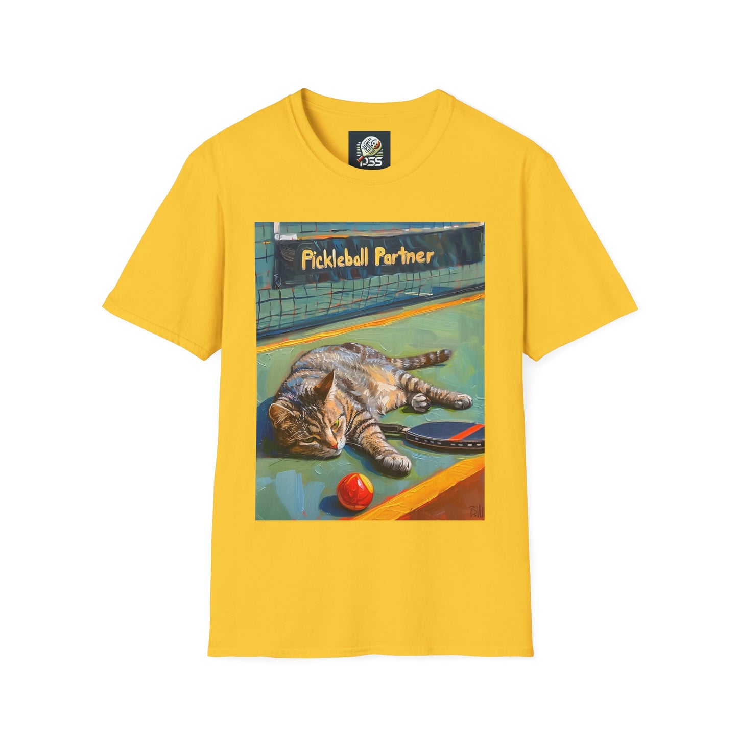 Cats & Courts Comfort Tee – Unisex Soft-Style
