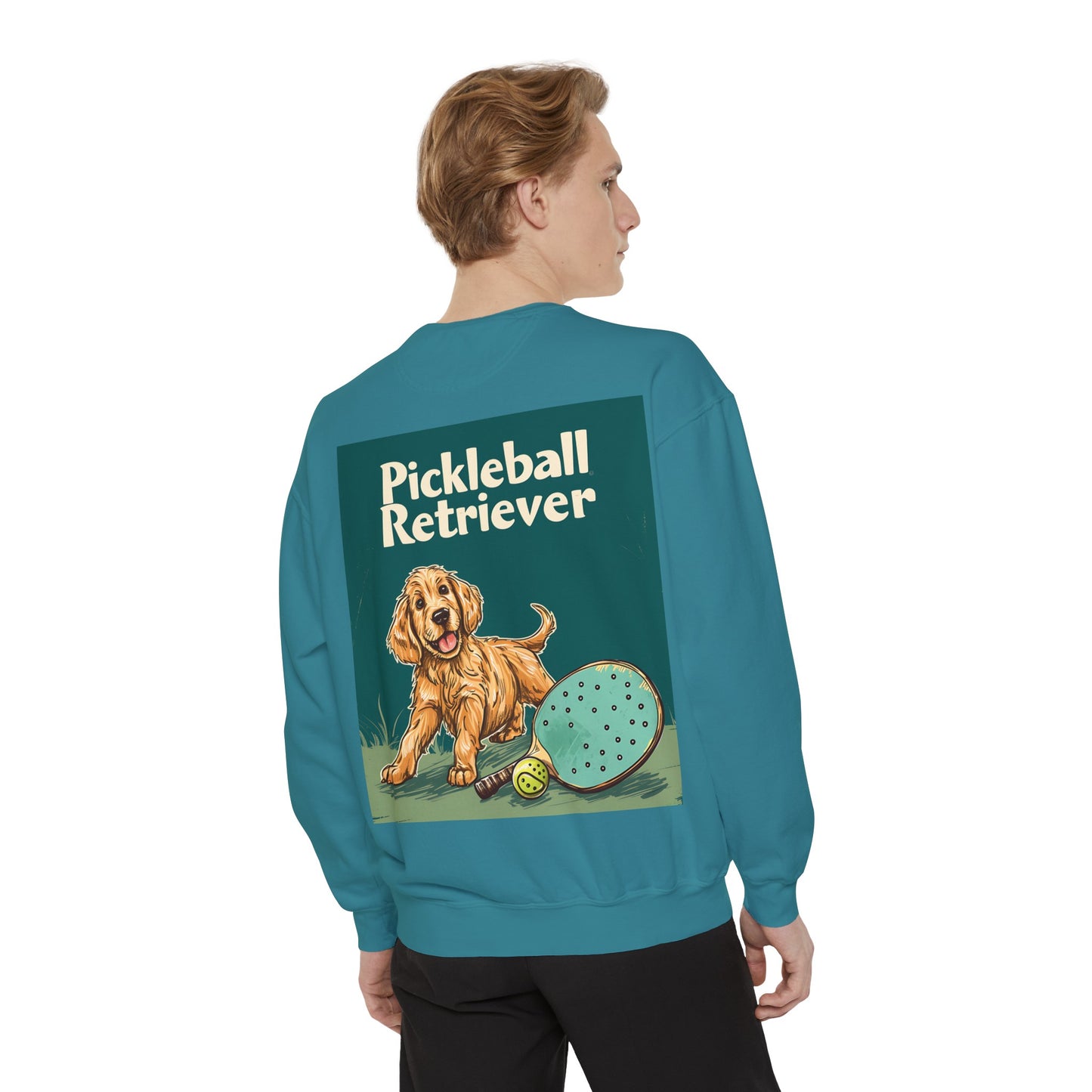 Classic Pickleball Retriever – Unisex Cozy Pickleball Sweatshirt