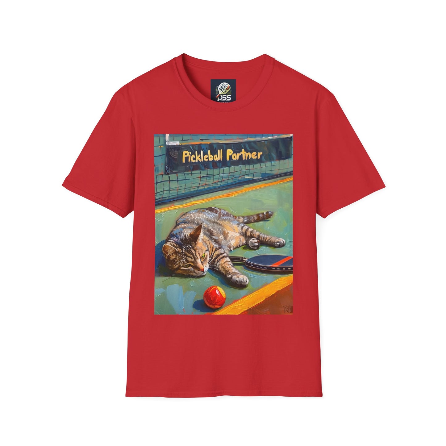 Cats & Courts Comfort Tee – Unisex Soft-Style