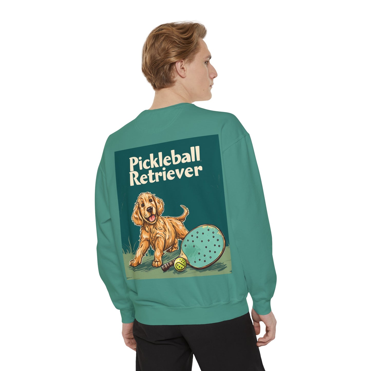 Classic Pickleball Retriever – Unisex Cozy Pickleball Sweatshirt