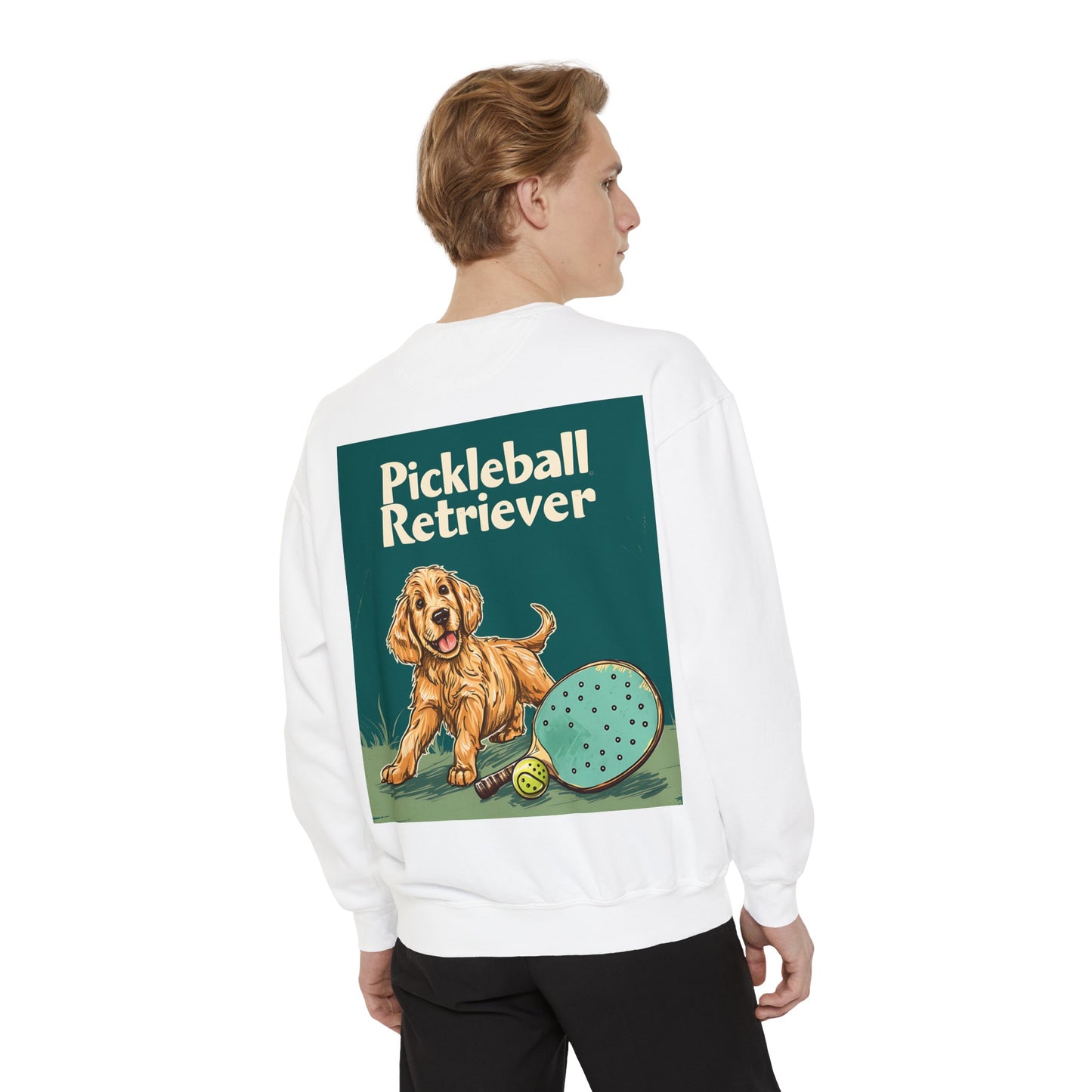 Classic Pickleball Retriever – Unisex Cozy Pickleball Sweatshirt