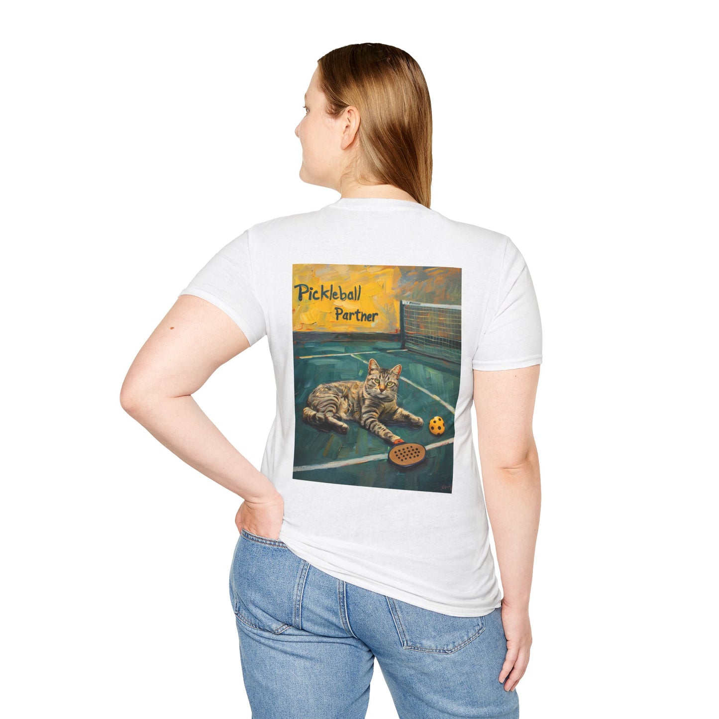 Classic Pickleball Partner Comfort Tee – Unisex Soft-Style
