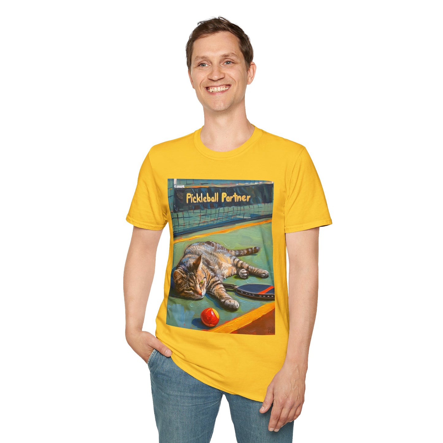 Cats & Courts Comfort Tee – Unisex Soft-Style