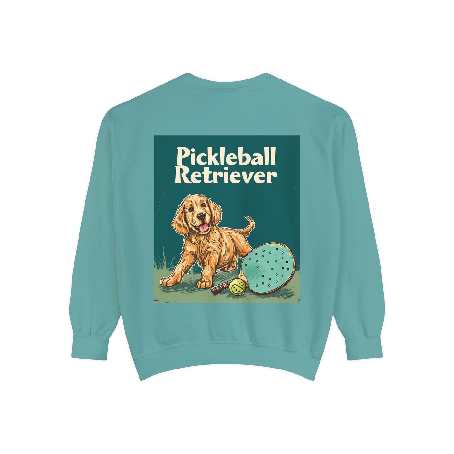 Classic Pickleball Retriever – Unisex Cozy Pickleball Sweatshirt