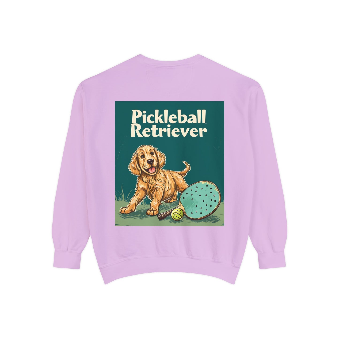 Classic Pickleball Retriever – Unisex Cozy Pickleball Sweatshirt