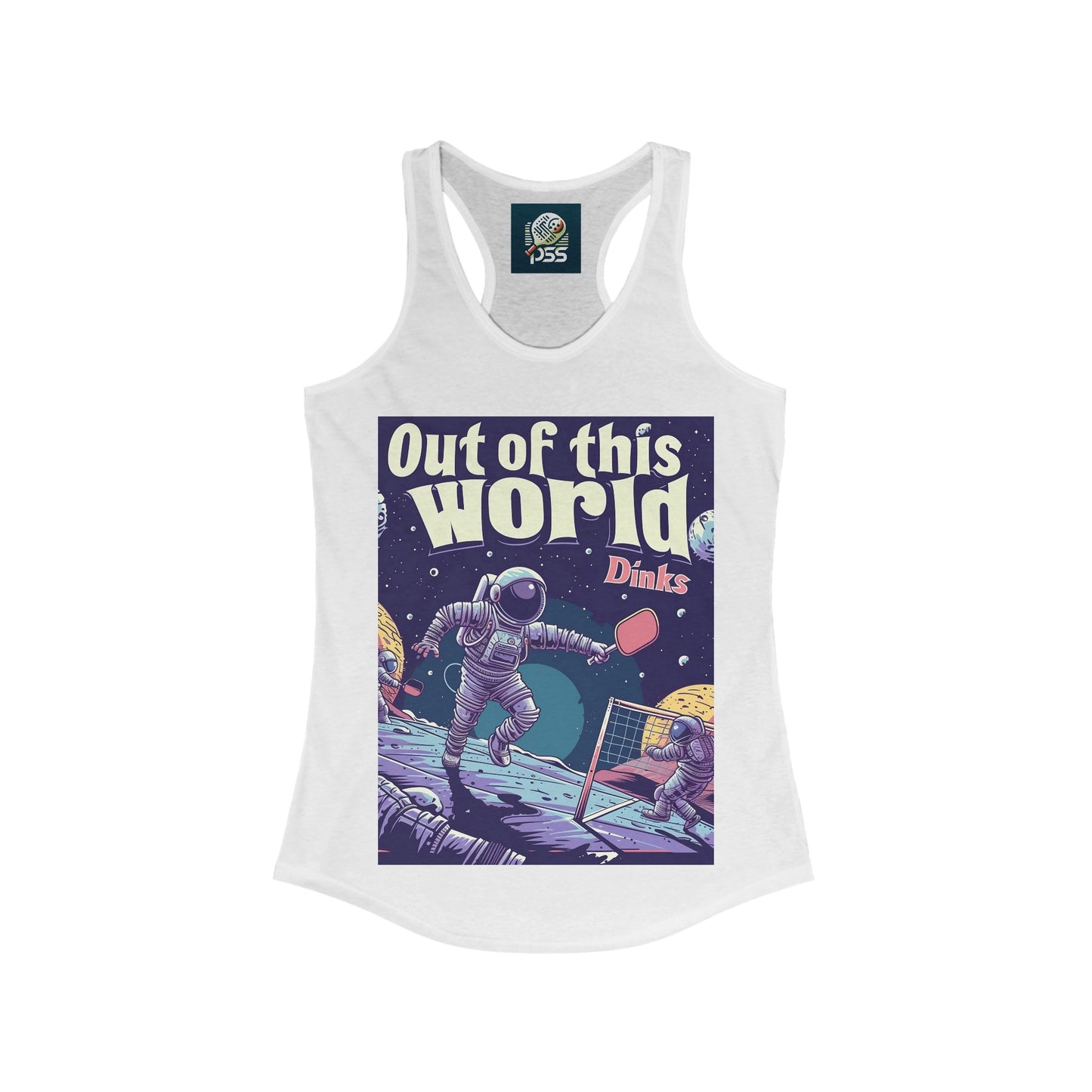 Galactic Game Point Women's Racerback Tank