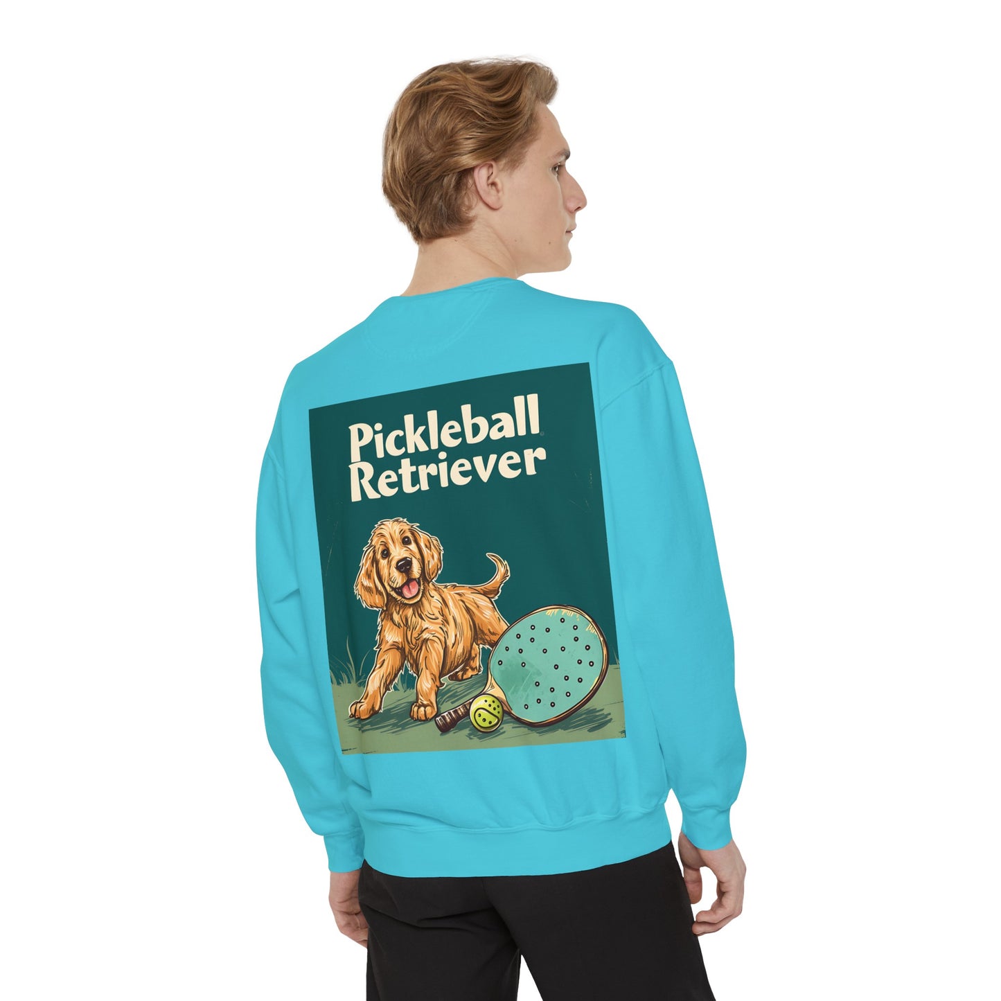 Classic Pickleball Retriever – Unisex Cozy Pickleball Sweatshirt