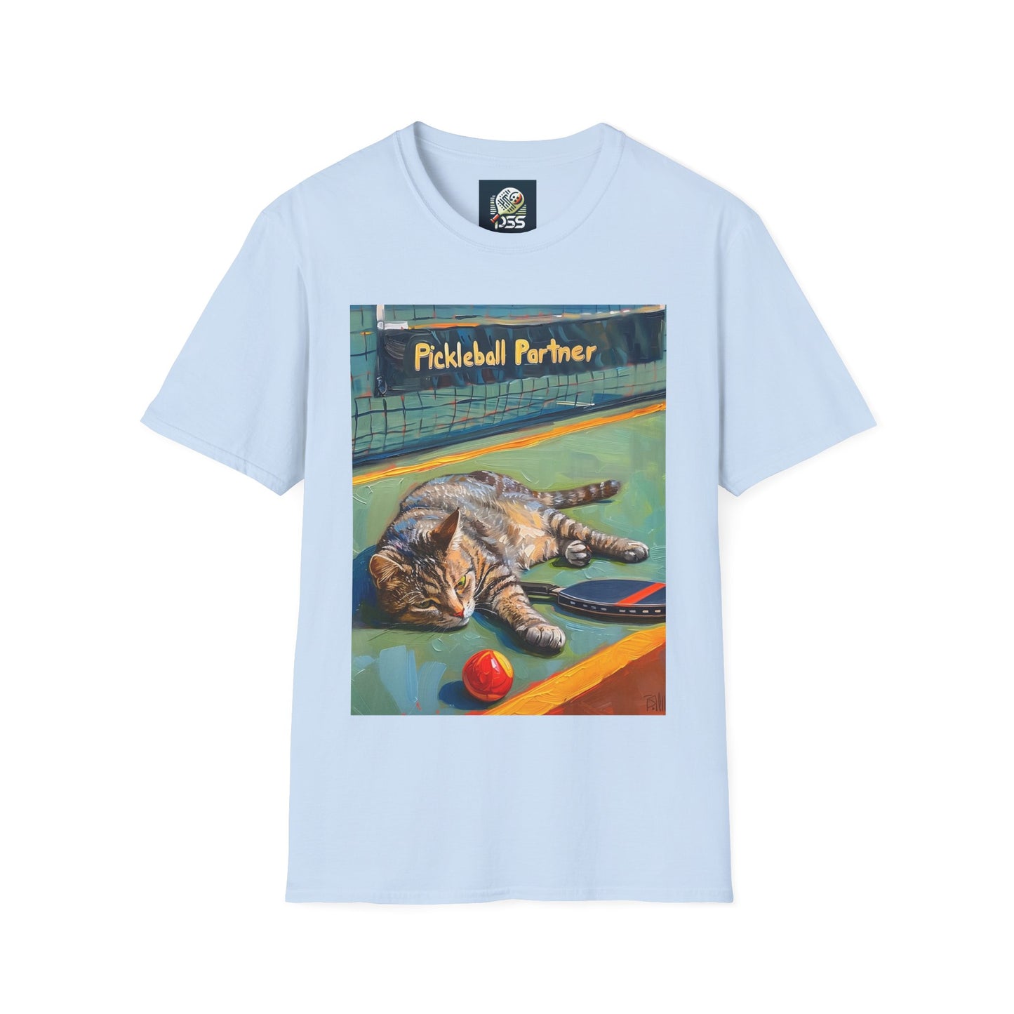 Cats & Courts Comfort Tee – Unisex Soft-Style