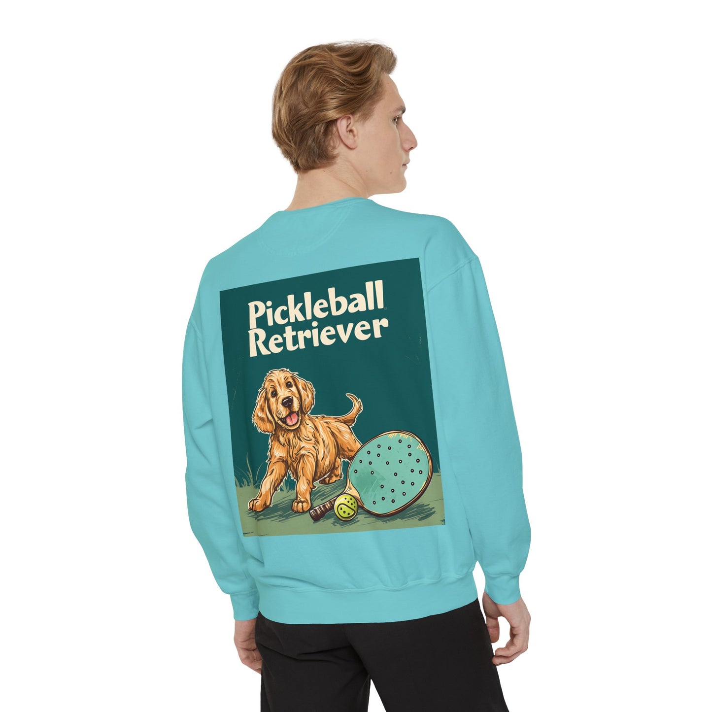 Classic Pickleball Retriever – Unisex Cozy Pickleball Sweatshirt