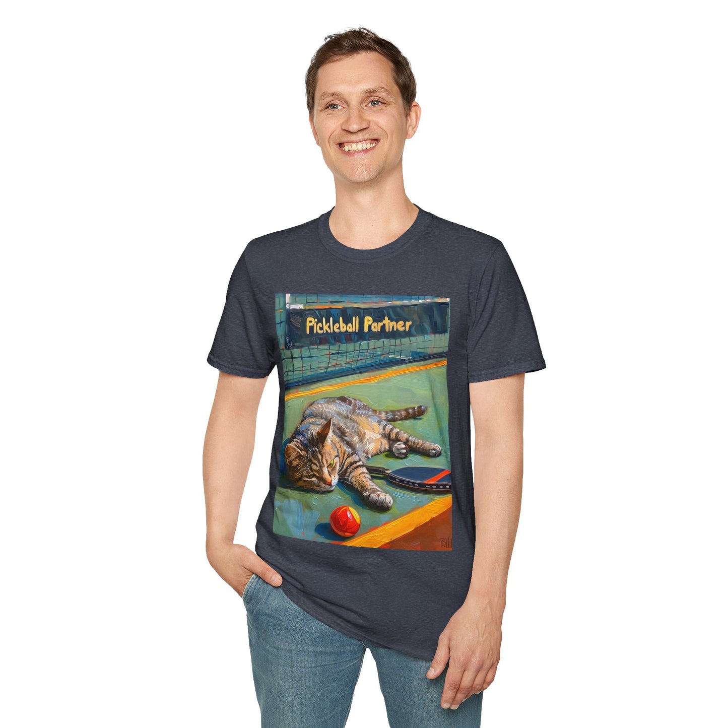 Cats & Courts Comfort Tee – Unisex Soft-Style