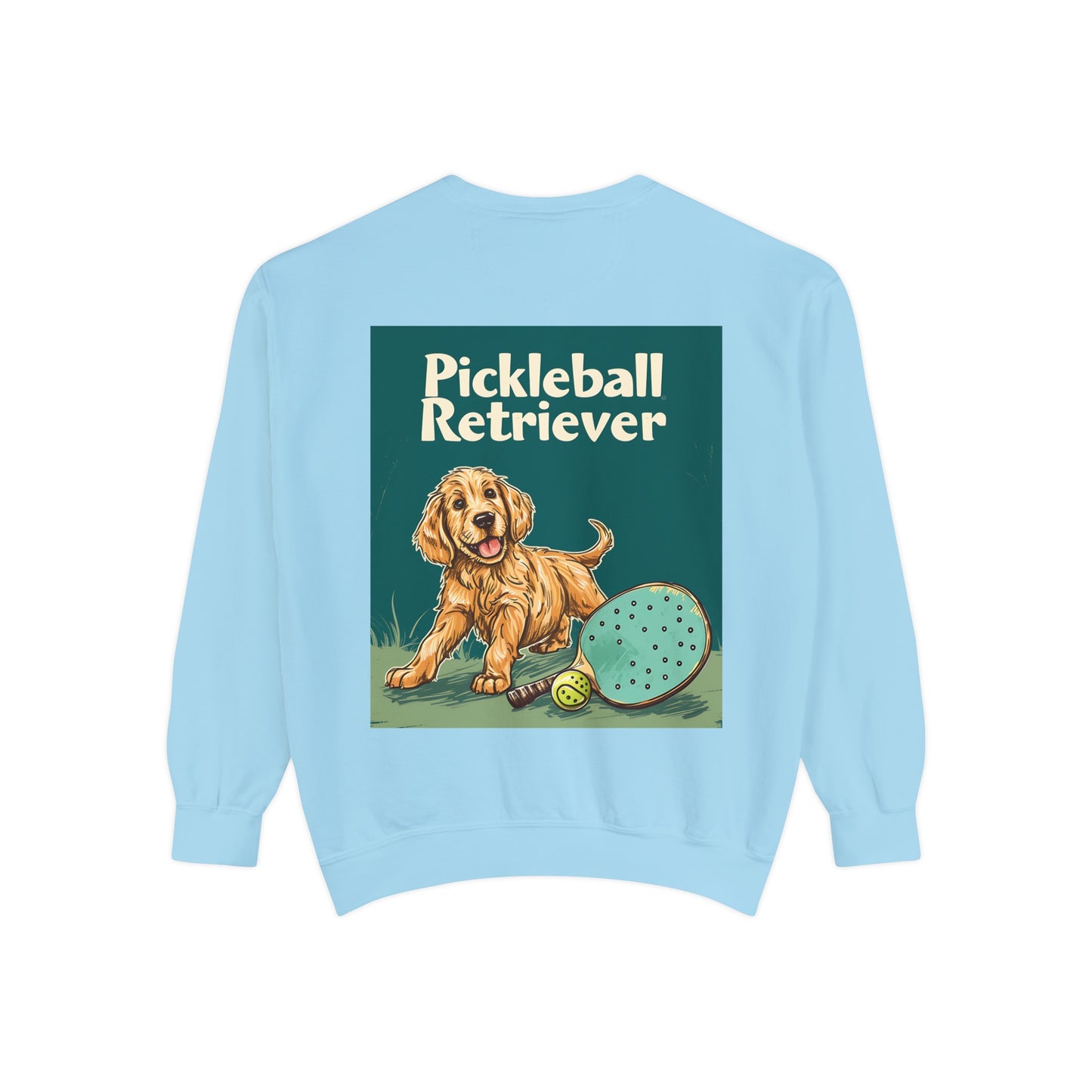Classic Pickleball Retriever – Unisex Cozy Pickleball Sweatshirt
