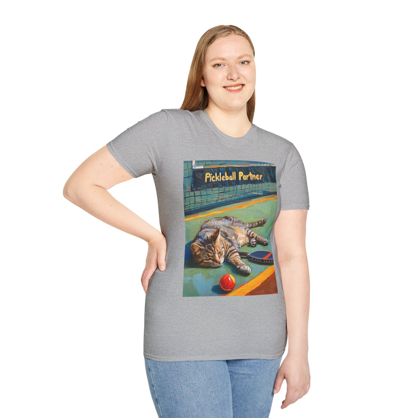 Cats & Courts Comfort Tee – Unisex Soft-Style