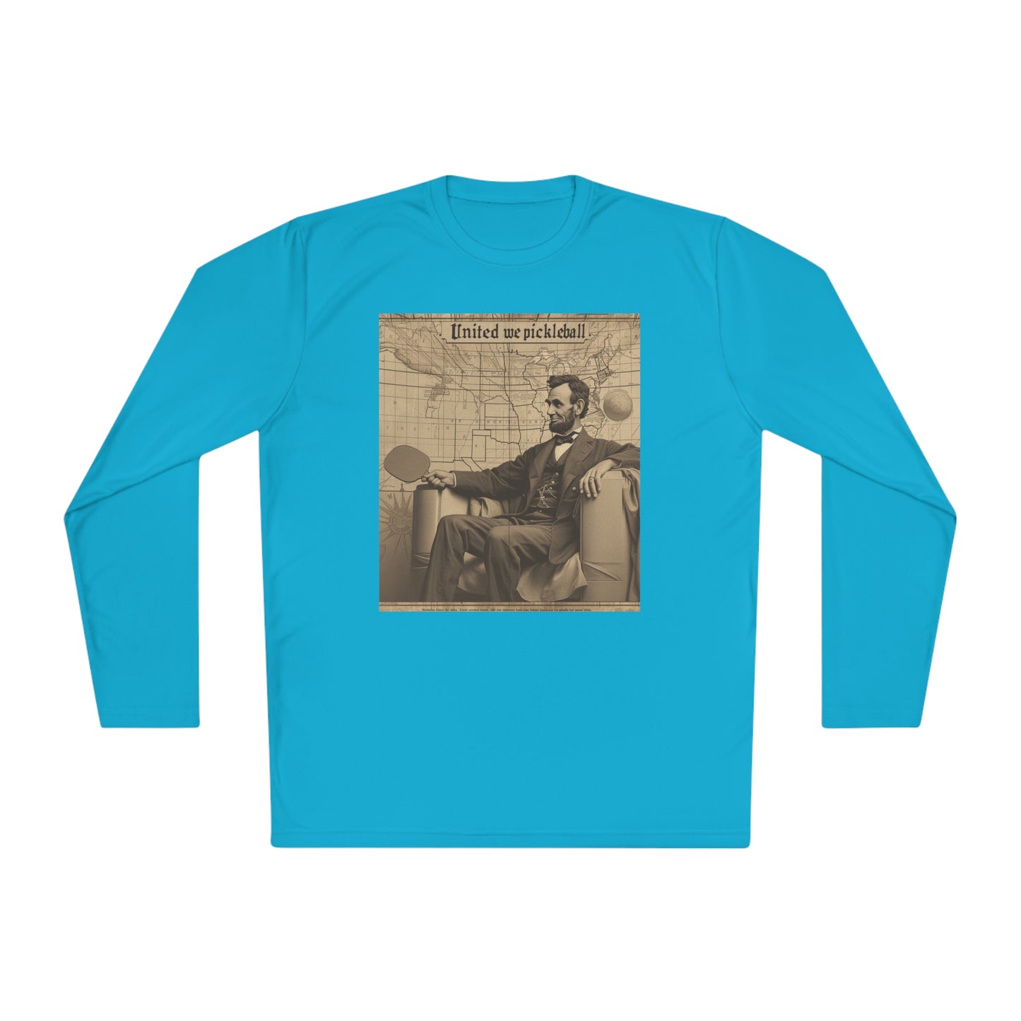 United We Pickleball – Unisex UV Protective Pickleball Long Sleeve Tee