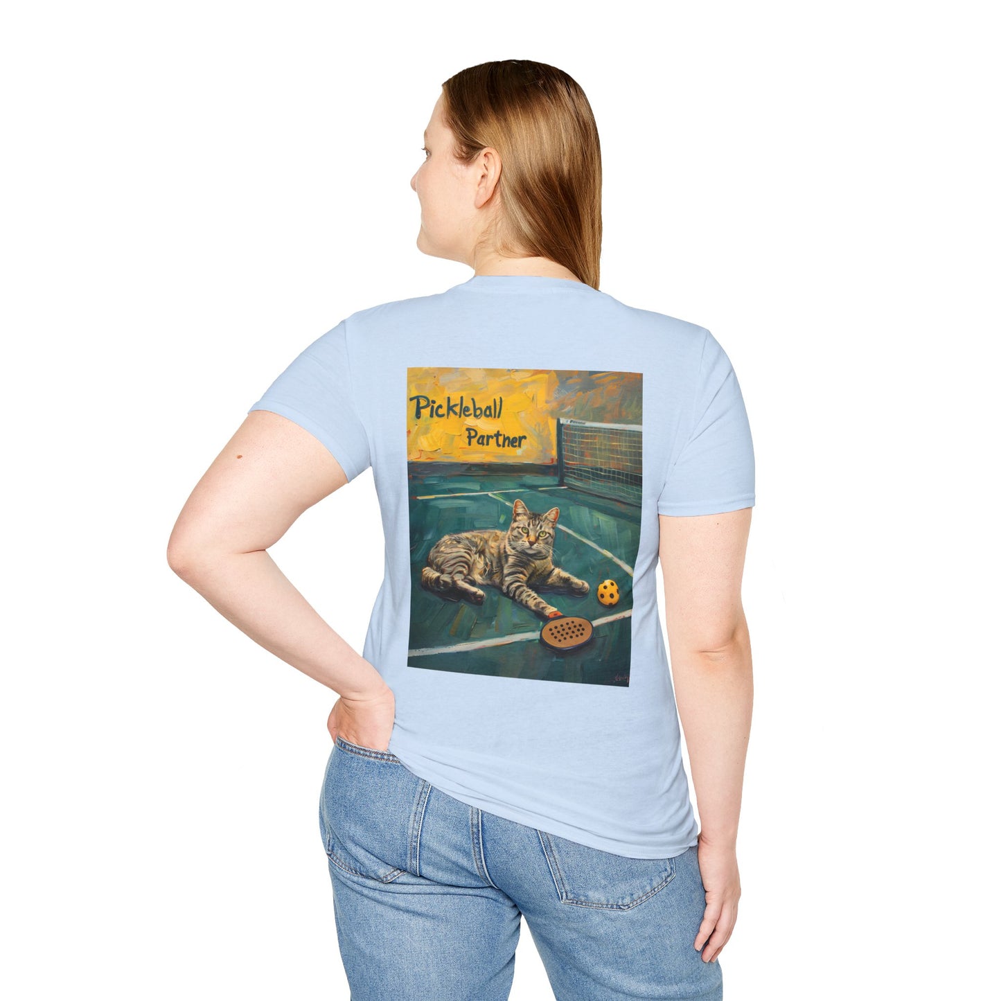 Classic Pickleball Partner Comfort Tee – Unisex Soft-Style