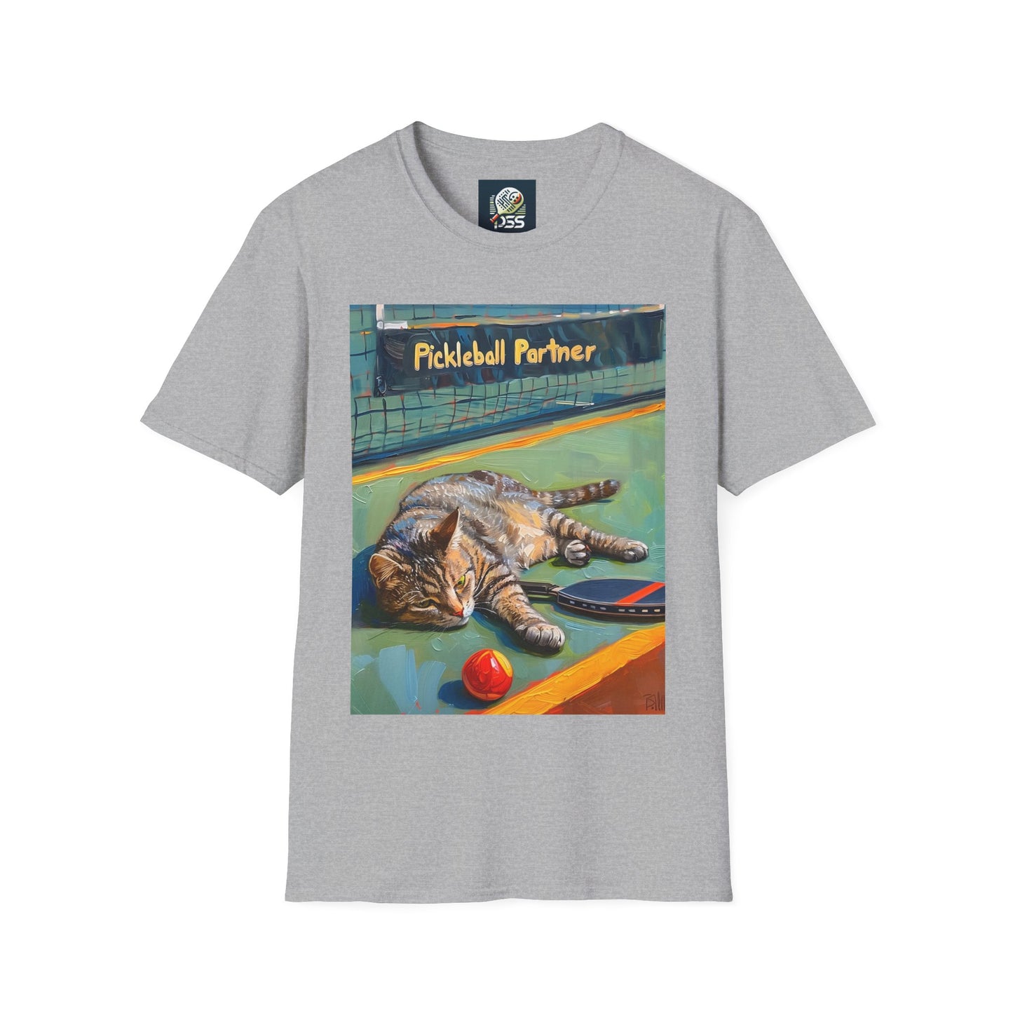 Cats & Courts Comfort Tee – Unisex Soft-Style