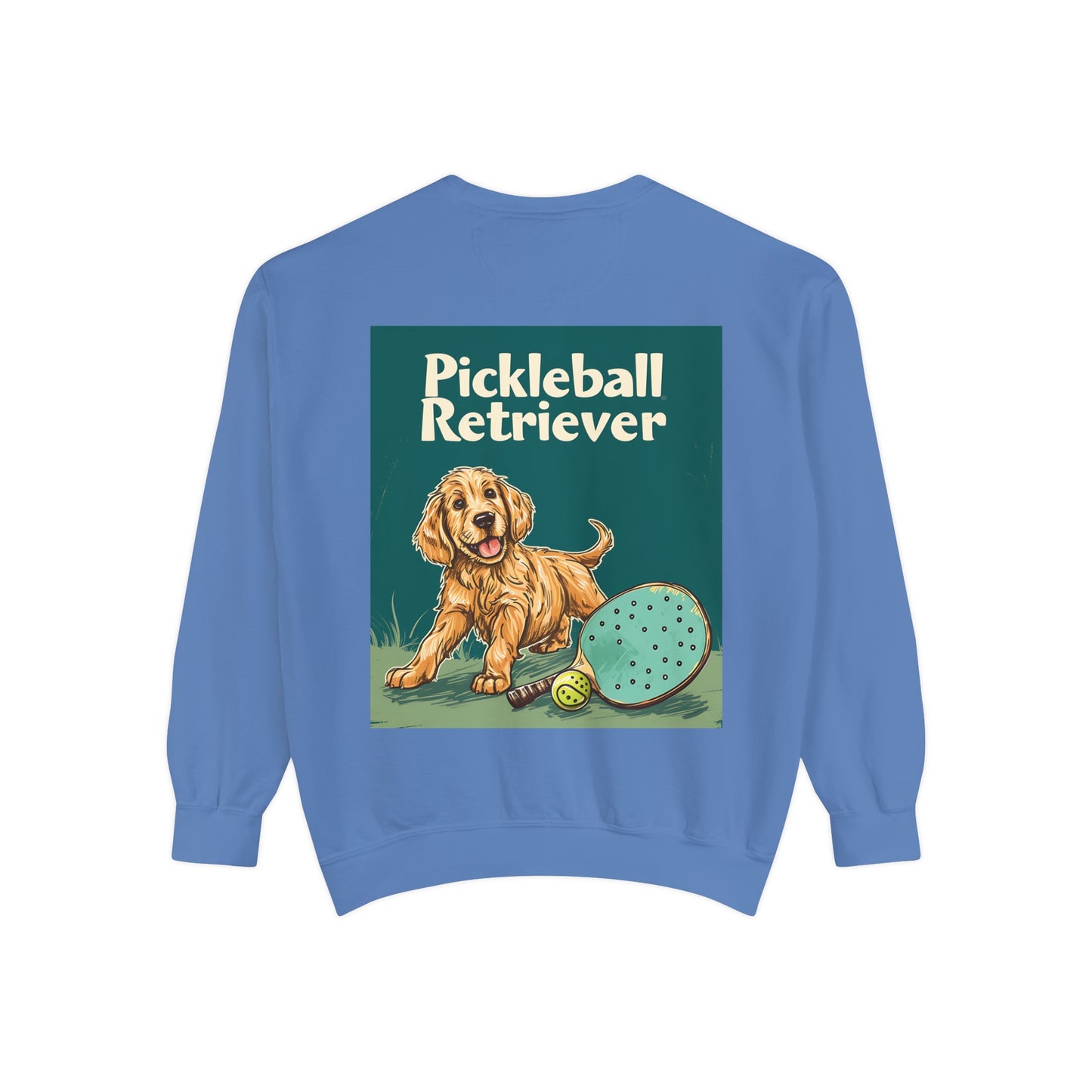 Classic Pickleball Retriever – Unisex Cozy Pickleball Sweatshirt
