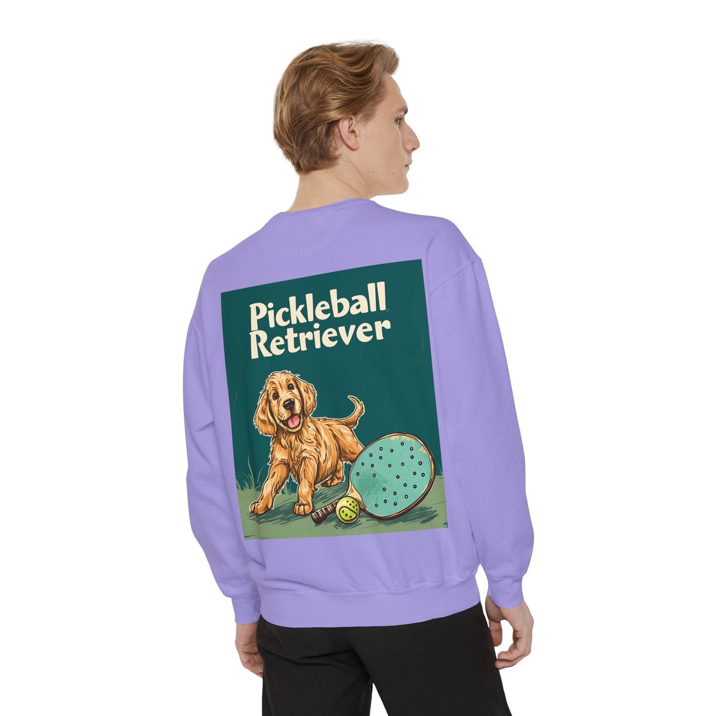 Classic Pickleball Retriever – Unisex Cozy Pickleball Sweatshirt