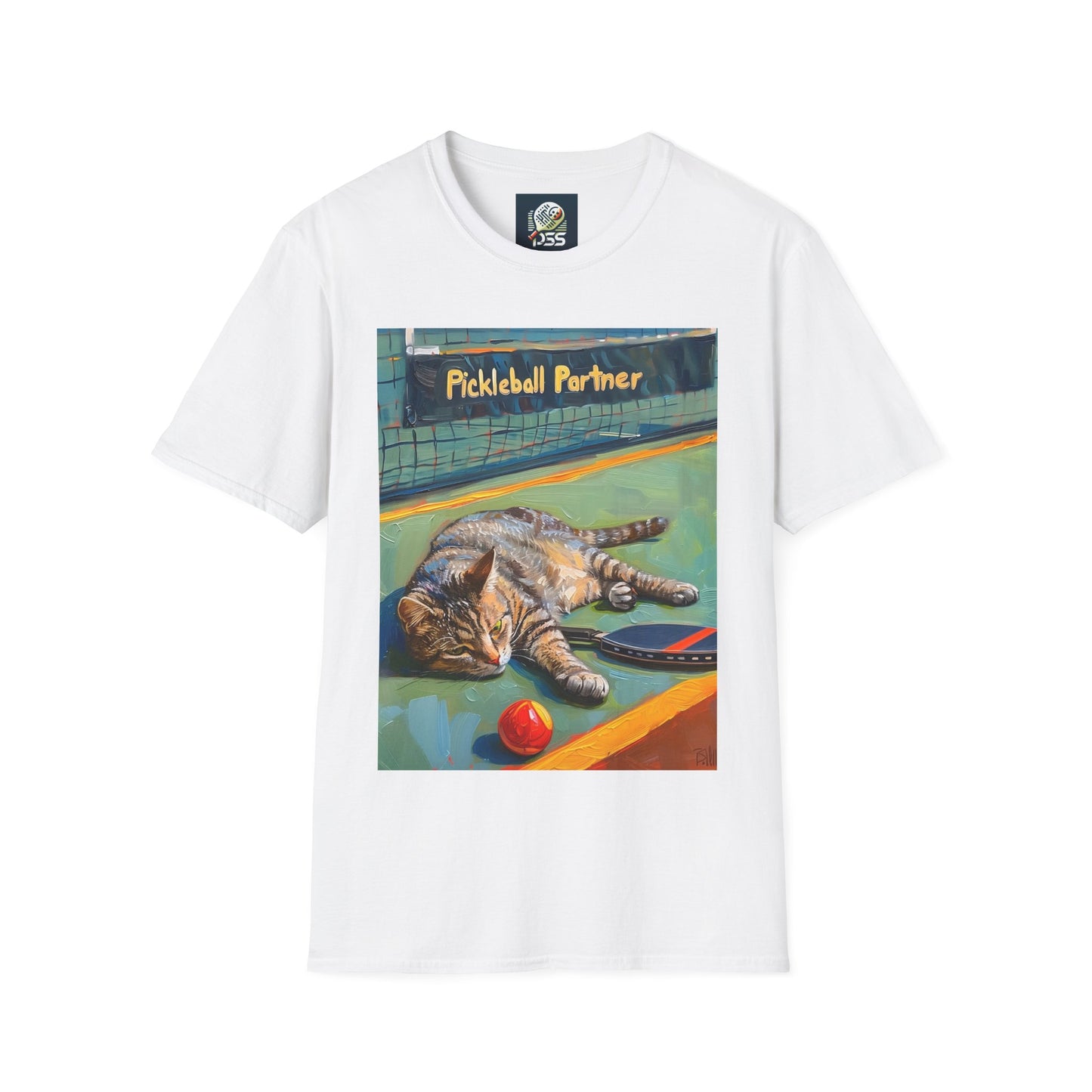 Cats & Courts Comfort Tee – Unisex Soft-Style