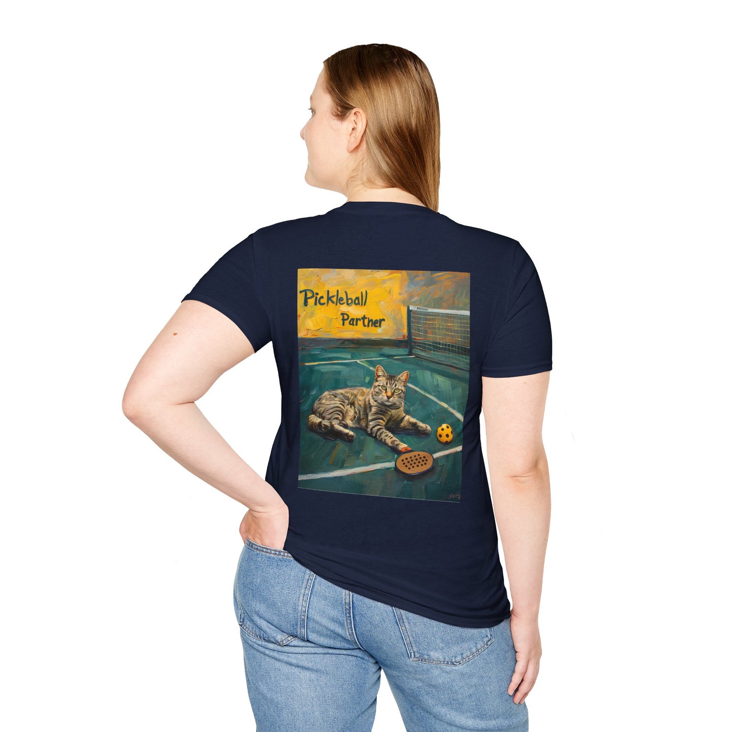 Classic Pickleball Partner Comfort Tee – Unisex Soft-Style