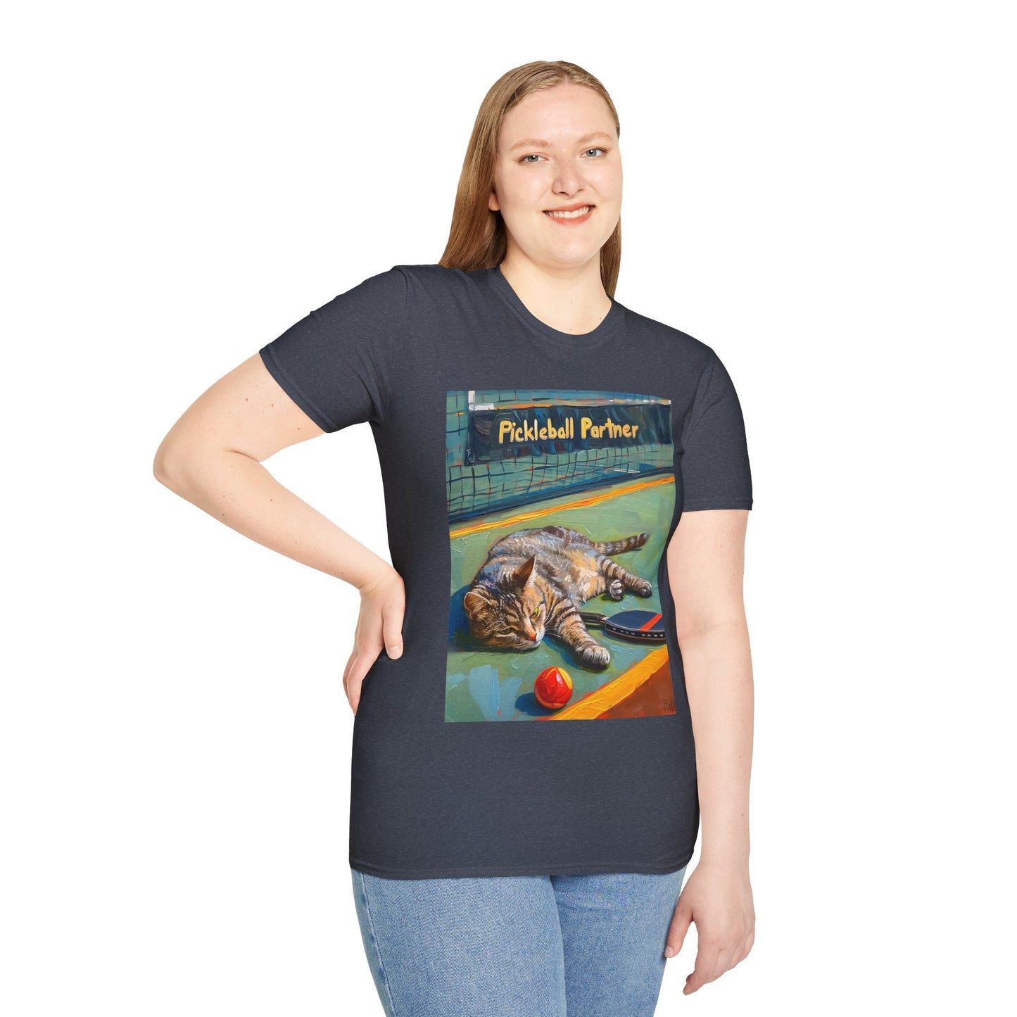 Cats & Courts Comfort Tee – Unisex Soft-Style