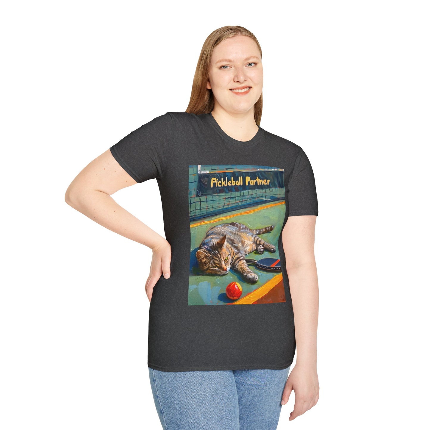 Cats & Courts Comfort Tee – Unisex Soft-Style