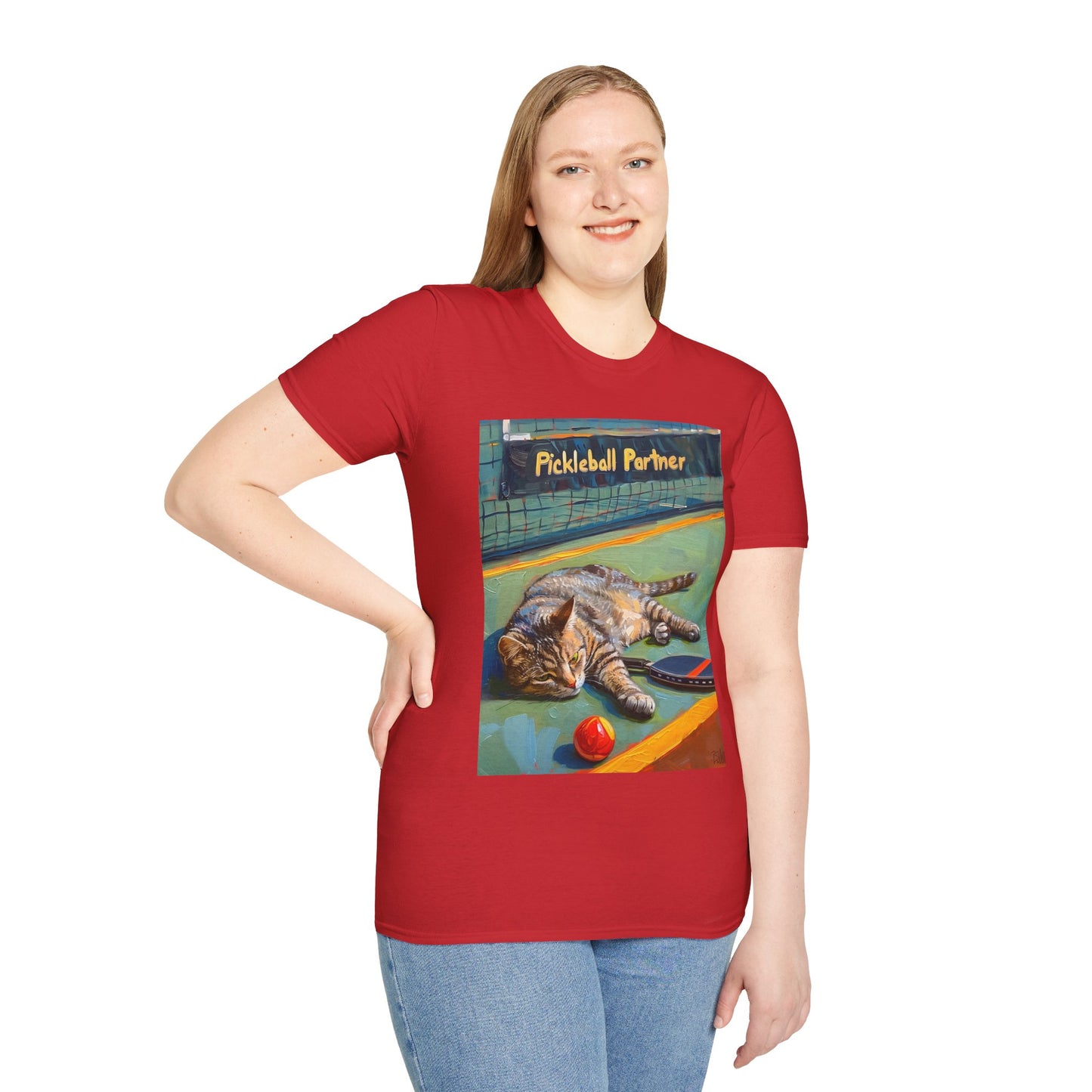 Cats & Courts Comfort Tee – Unisex Soft-Style