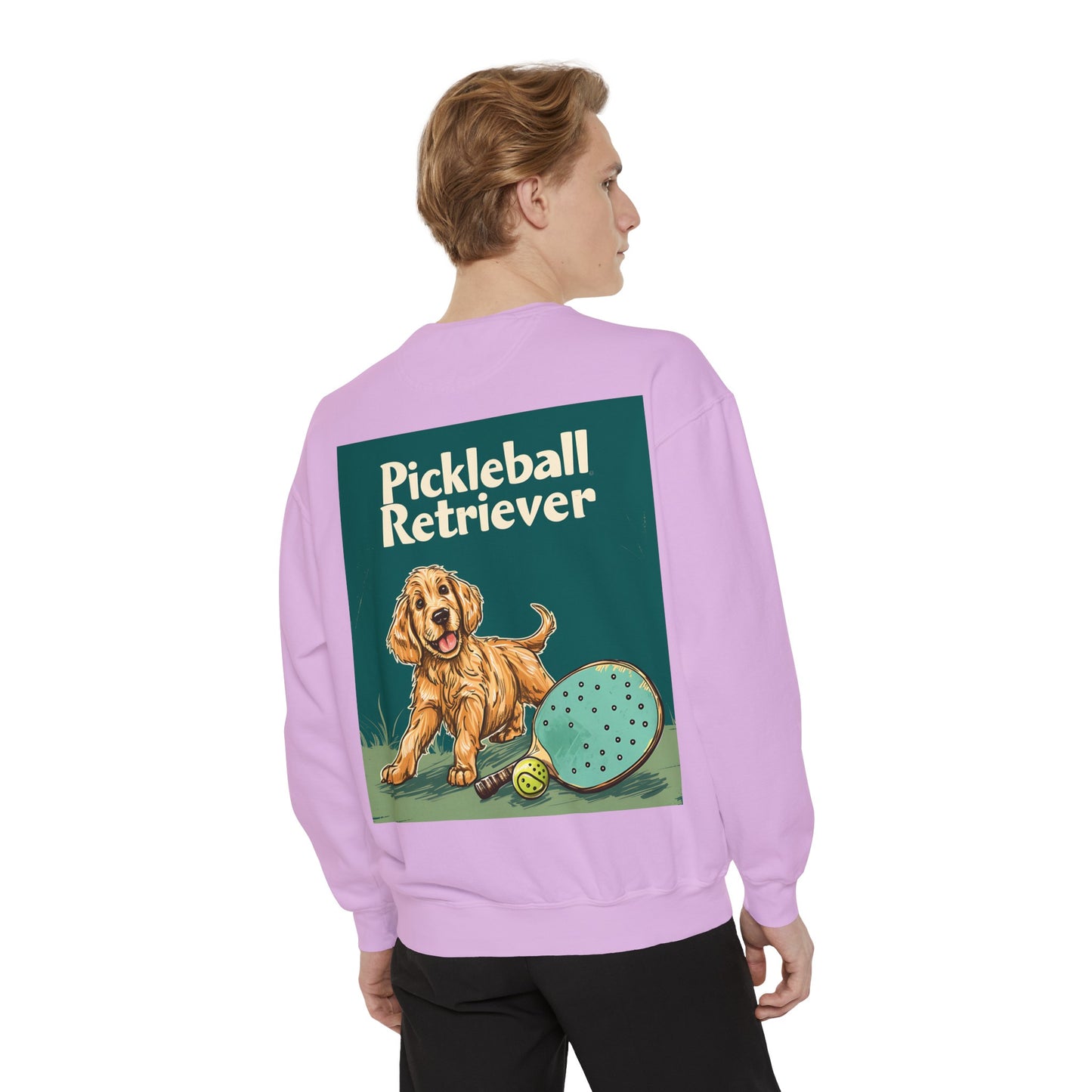 Classic Pickleball Retriever – Unisex Cozy Pickleball Sweatshirt