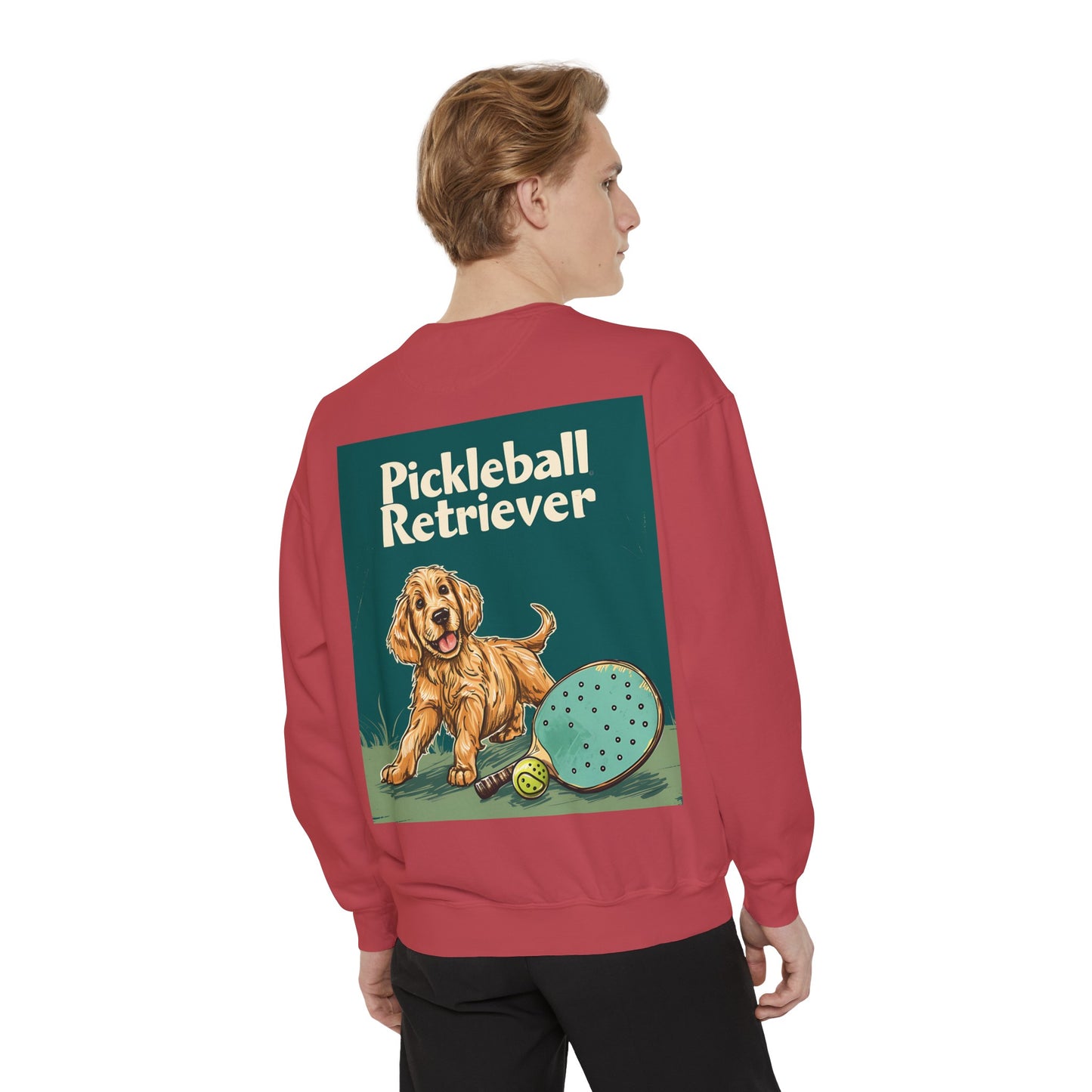 Classic Pickleball Retriever – Unisex Cozy Pickleball Sweatshirt
