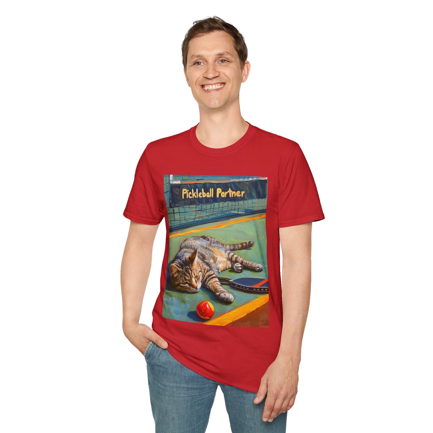 Cats & Courts Comfort Tee – Unisex Soft-Style