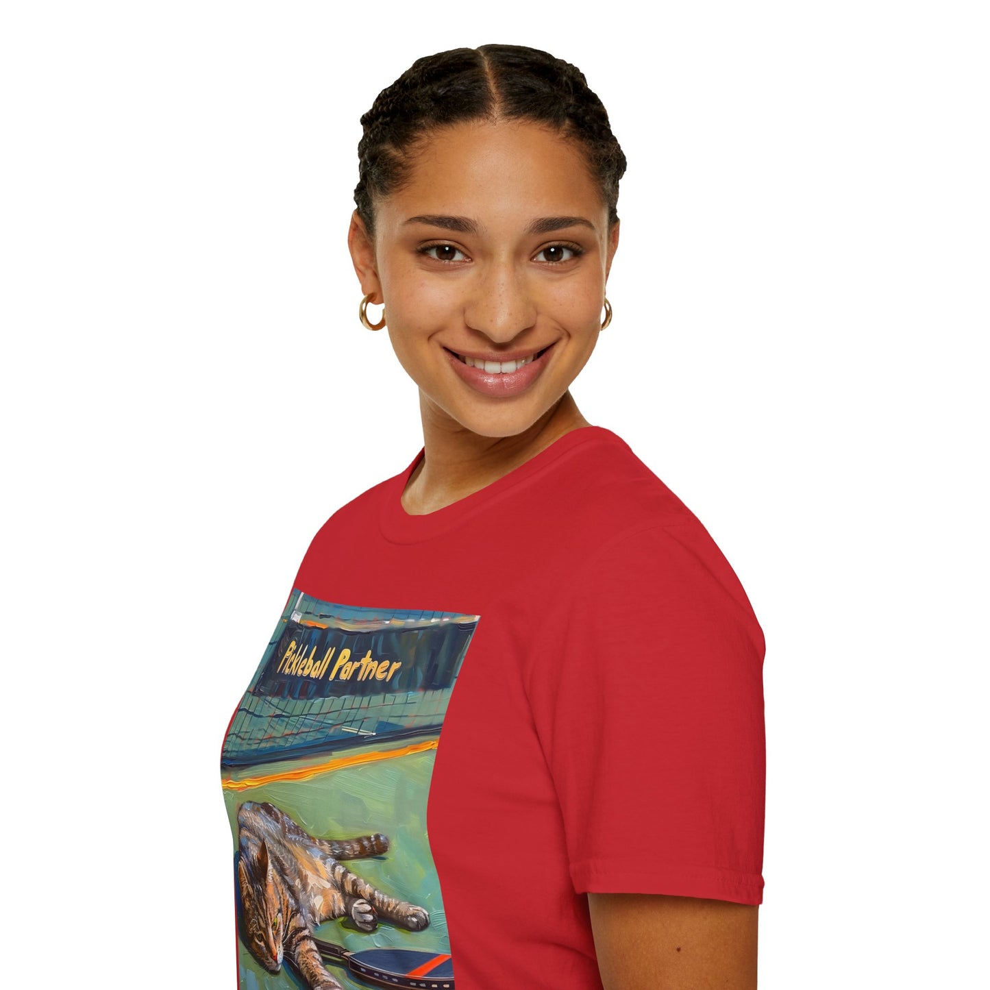 Cats & Courts Comfort Tee – Unisex Soft-Style