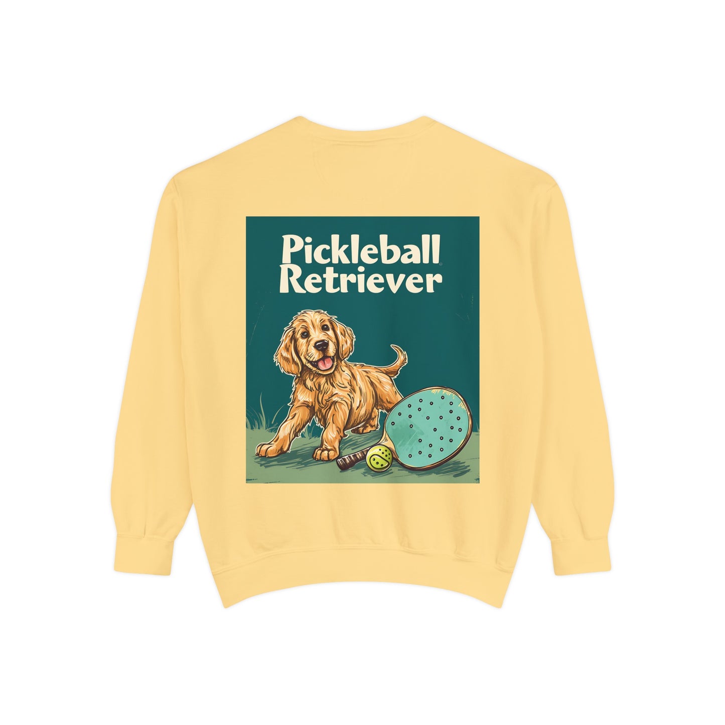 Classic Pickleball Retriever – Unisex Cozy Pickleball Sweatshirt