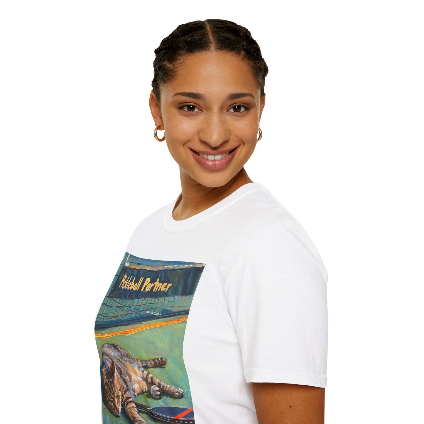 Cats & Courts Comfort Tee – Unisex Soft-Style