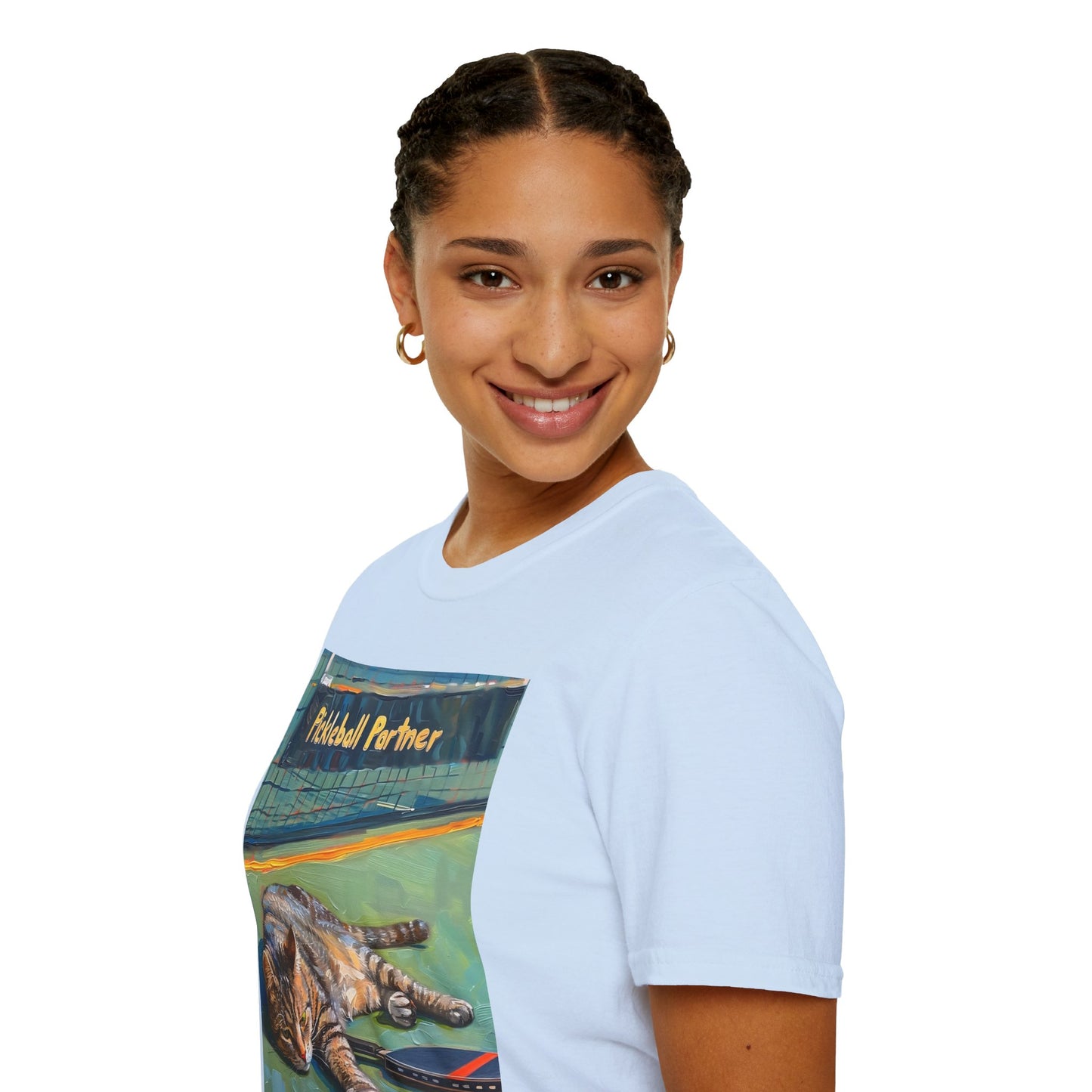 Cats & Courts Comfort Tee – Unisex Soft-Style