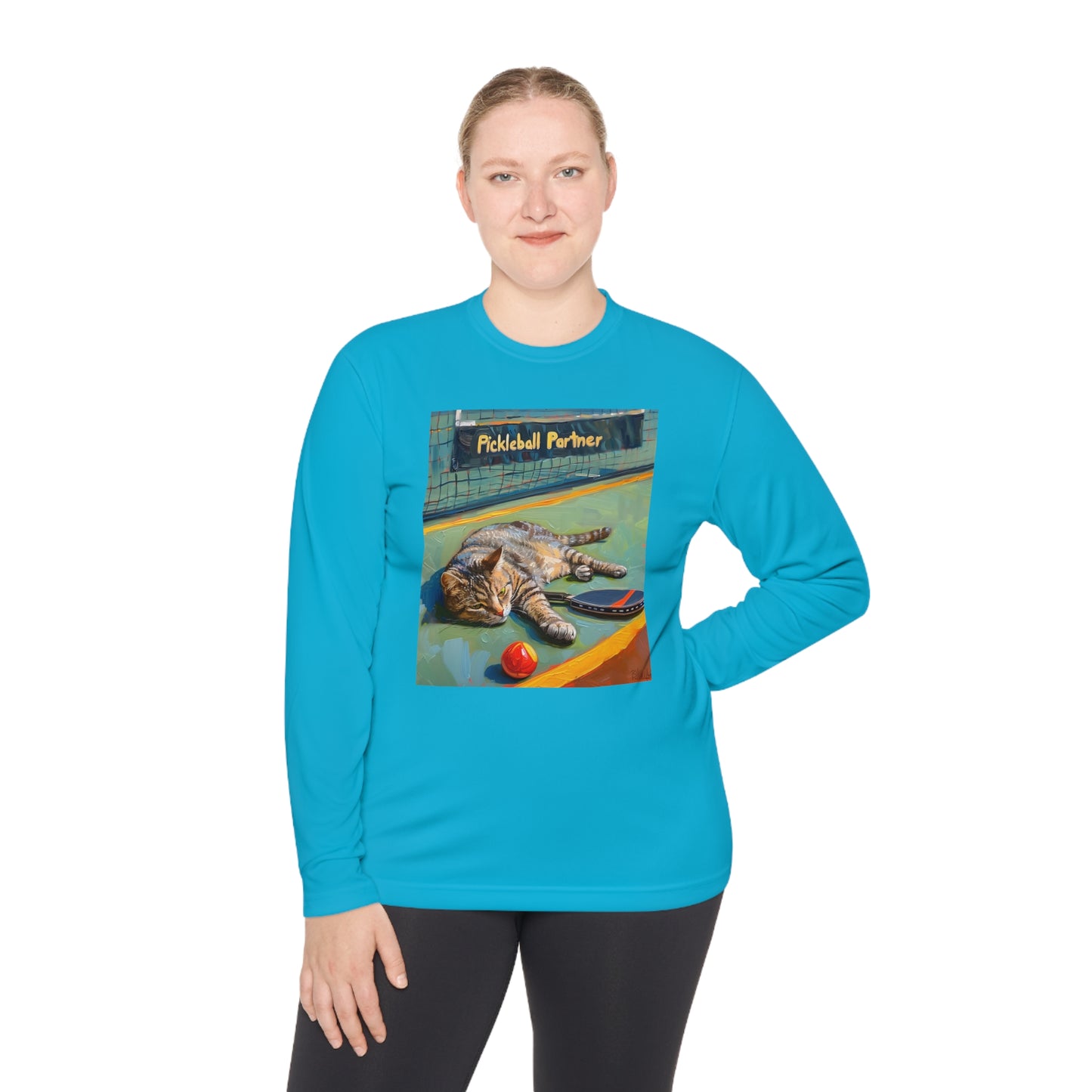 Whisker Winner – Unisex UV Protective Pickleball Long Sleeve Tee